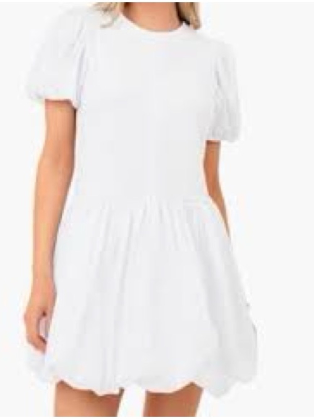 Tuckernuck HYACINTH HOUSE Pearl Bubble Dress in White